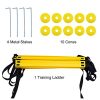 Bligo Speed Agility Training Equipment Set - Includes 23 ft Ladder