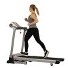 Sunny Health, Fitness Electric Folding Treadmill with Auto Incline