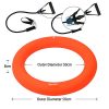 Office, Yoga, Balance, Exercise Ball Chair with Resistance Bands