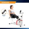 Marcy Recumbent Exercise Bike with Magnetic Resistance and Pulse Sensor