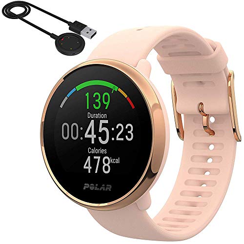 Polar Ignite GPS Heart Rate Monitor Watch - Pink/Rose