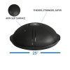 Finer Form Half Ball Balance Trainer with Resistance Bands