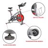 Bike Belt Drive Indoor Cycling Bike with LCD Monitor