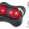 Zyllion Shiatsu Back and Neck Massager - Kneading Massage Pillow