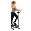 Sunny Health & Fitness Twist Stepper Step Machine with Handle Bar