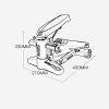 MUAJI Compact Cardio, Stepper Machines, Fitness Mini Stepper