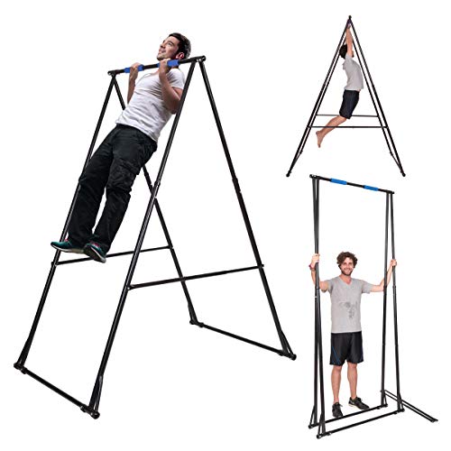 KT Toes Don't Touch Ground Foldable Free Standing Pull Up Bar