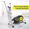 Afully Elliptica Machine Eliptical Trainer with 8 Levels Magnetic Resistance