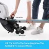 MaxKare Rowing Machine Air Rower Dual Belt Dynamic Air Resistance