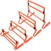 6-Pack of Agility Hurdles with Adjustable Height Extenders