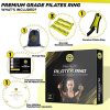 Premium Pilates Ring & Non-Slip Resistance/Booty Bands Set