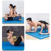 YUREN Large Yoga Mat 1/2 Inch Thick Pilates Stretching Home