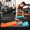 Resistance Bands Premium Set 3 pcs Booty & 2 pcs Thera Bands for Sports
