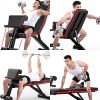 Adjustable Workout Bench for Home Gym | 7 Positions, High Stability, Comfort & Support for Full-Body Workouts