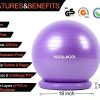 Yoga Ball Chair, RGGD, RGGL Exercise Ball with Leak-Proof Design