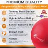 Exercise Ball for Yoga, Fitness, Pilates, Birthing, Therapy