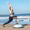 Inflatable Half Exercise Ball Wobble Board Balance Trainer