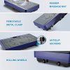 Vibration Plate Exercise Machine with Resistance Bands