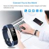 LETSCOM Fitness Tracker HR with Heart Rate Monitor