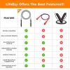 High Speed Weighted Jump Rope Self-Locking