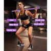 Pilates Bar Kit with Resistance Band, Portable Home Gym Workout Package