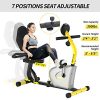 cycool Recumbent Exercise Bike, Magnetic Indoor Cycling Bike