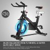Goplus Indoor Cycling Bike, Stationary Bicycle with Flywheel and LCD Display