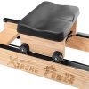 Stark USA XtremepowerUS Water Rowing Machine with Adjustable Resistance and LCD Monitor