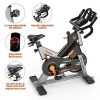 pooboo Exercise Bike Stationary 330 Lbs Indoor Cycling Bike