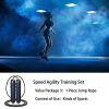 Speed Agility Training Set, Includes 1 Agility Ladder, 4 Steel Stakes