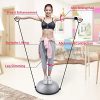 Exercise Ball, Balance Ball with Resistance Bands, Half Ball Balance Trainer