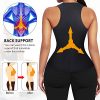 FeelinGirl Neoprene Sauna Suit Tank Top Vest with Adjustable Waist
