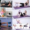 YXILEE Pilates Ring Set Yoga Fitness Circle Fabric Resistance Exercise Band Set