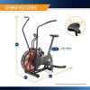 Marcy Fan Exercise Bike with Air Resistance System