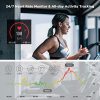 LETSCOM Smart Watch, Fitness Trackers with Heart Rate Monitor