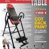 Body Vision IT9550 Deluxe Inversion Table with Adjustable Head Pillow