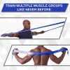 TheraBand CLX Resistance Band with Loops, Fitness Band for Home