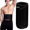 Cotill Waist Trimmer Ab Belt for Men Women - 3 Adjustable Closure