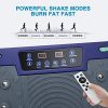 Vibration Plate Exercise Machine with Resistance Bands