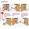Door Anchor, Heavy Duty Door Anchor Attachment with Solid Nylon Core