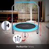 SereneLife Portable & Foldable Trampoline - 40" in-Home Mini Rebounder