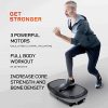 LifePro Rumblex Max 4D Black Vibration Plate Exercise Machine