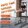 XSSFCC Power Tower Dip Station Pull Up Bar for Home Gym