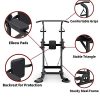 Leasbar Power Tower Dip Bar Station Pull Up Stand for Home