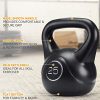 MaxKare 25lbs Kettlebell with HDPE Handle Workout Equipment
