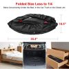 FirstE 48" Foldable Fitness Trampolines, Rebound Recreational Exercise