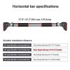 DEDAKJ Pull Up Bar, Locking Door Pullup Bar Chin Up
