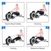 MaxKare Magnetic Rowing Machine Folding Exercise Rower 16-Level
