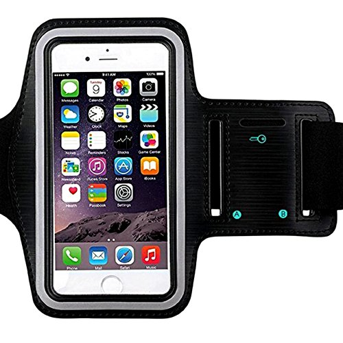 Water Resistant Sports Armband Running Pouch Key Holder