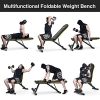 Weight Bench Adjustable, Figolo Workout Bench